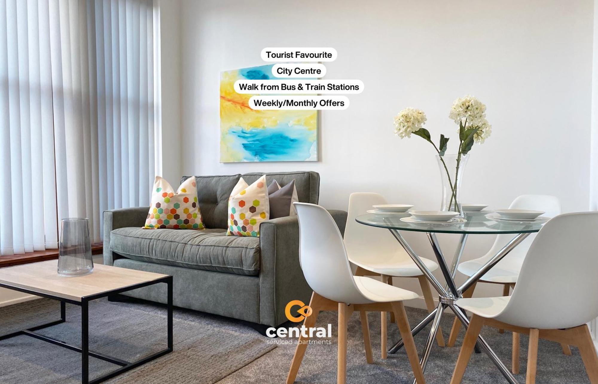 דאנדי Central Serviced Apartments - Cosy 1 Bedroom - Walk Away From City Quay V&A - Walk To Bus And Train Station - Easy Access To City Centre - Fast Wi-Fi - Fully Equipped - Weekly & Monthly Stay Offers מראה חיצוני תמונה